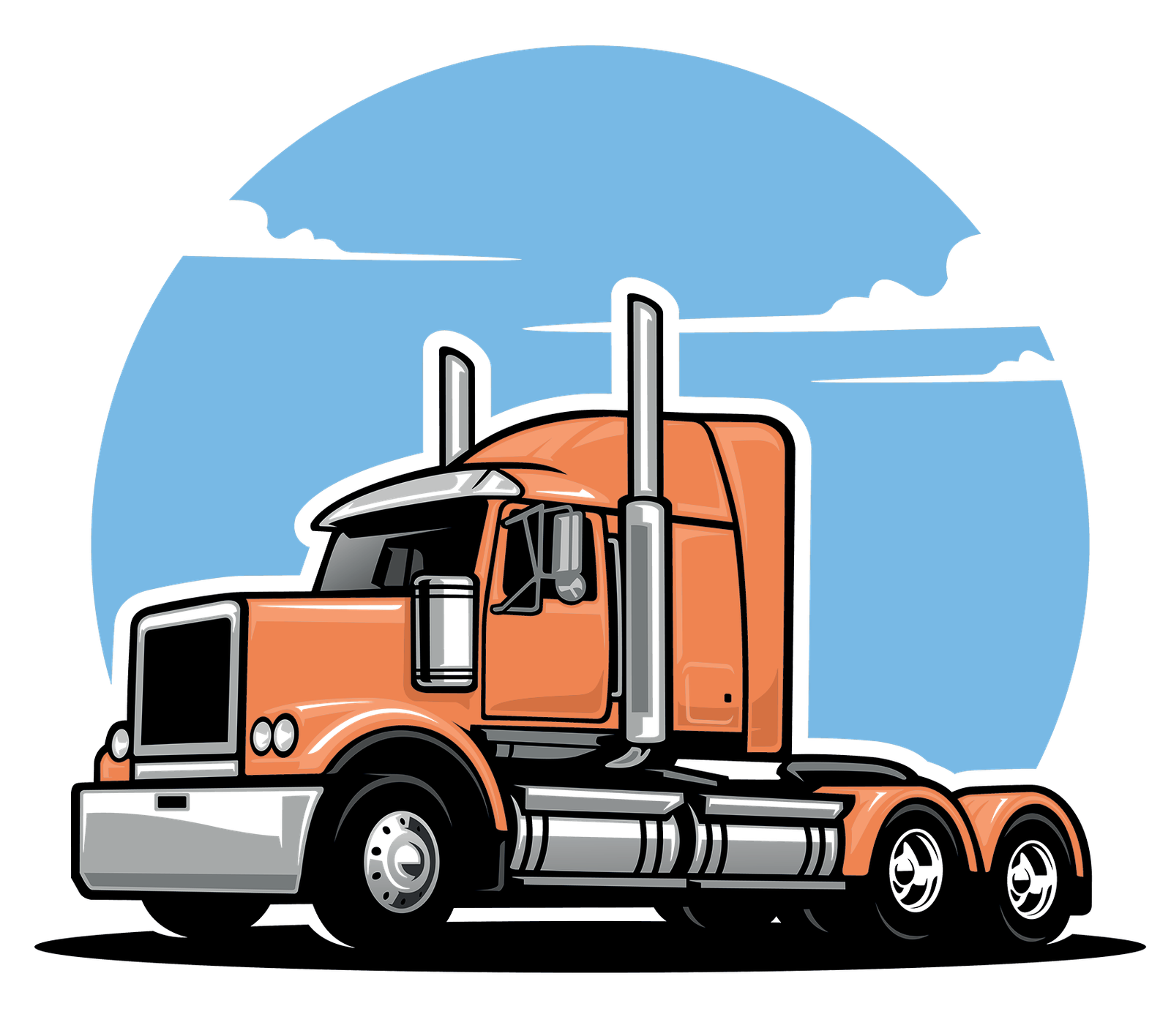 Trucking image